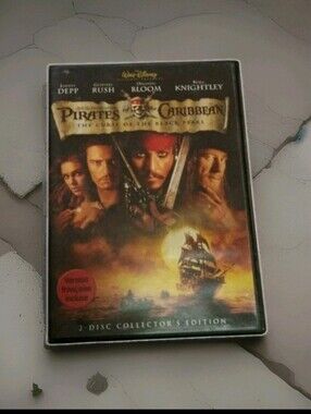 Pirates of the Caribbean The Curse of the Black Pearl DiscDVD, 2003,